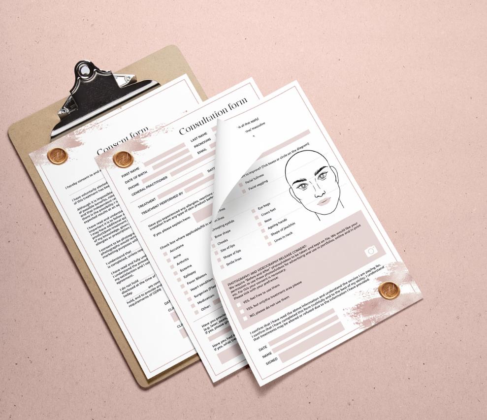 Before and after skin rejuvenation results