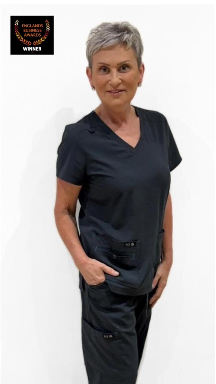 Scotter-based aesthetics clinic exterior signage