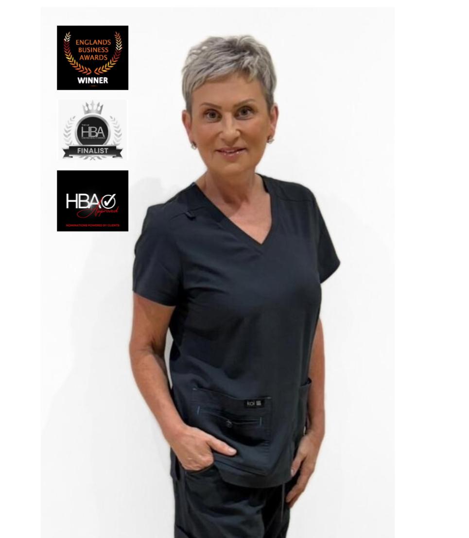 Scotter-based aesthetics clinic exterior signage